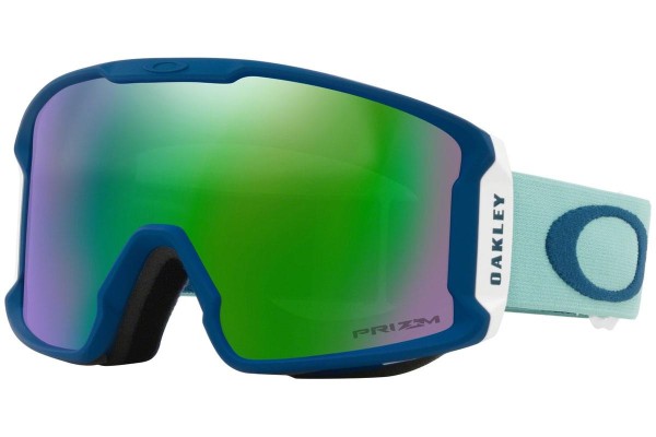 Ochelari de schi Oakley Line Miner XM OO7093-18 PRIZM Lentilă unică | Shield Albaștri