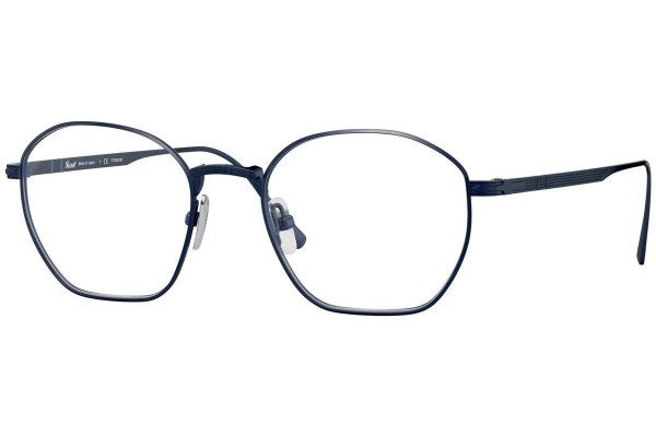 Okulary korekcyjne Persol PO5004VT 8002 Okrągłe Niebieskie