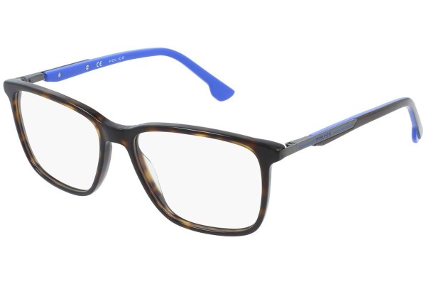 Okulary korekcyjne Police Slang Jr 1 VK085 0722 Prostokątne Havana