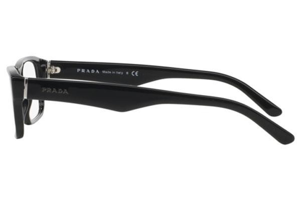 Okulary korekcyjne Prada PR16MV 1AB1O1 Prostokątne Czarne