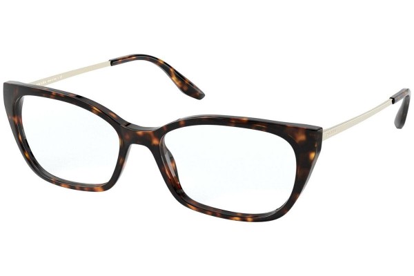 Okulary korekcyjne Prada PR14XV 2AU1O1 Kocie oczy Havana