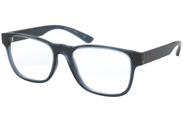 Okulary korekcyjne Polo Ralph Lauren PH2221 5698 Kwadratowe Niebieskie