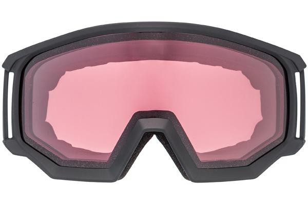Gogle narciarskie uvex athletic V Black Mat S2-S3 Pojedyncze | Shield Czarne