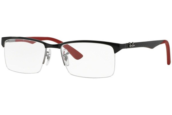 Okulary korekcyjne Ray-Ban RX8411 2509 Prostokątne Czarne