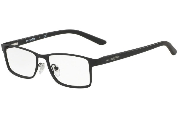 Okulary korekcyjne Arnette Set On AN6110 662 Prostokątne Czarne