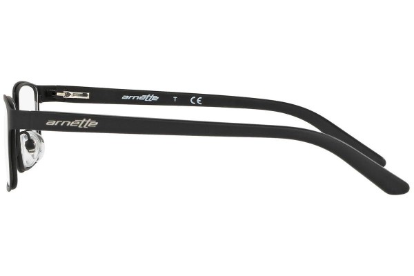 Okulary korekcyjne Arnette Set On AN6110 662 Prostokątne Czarne