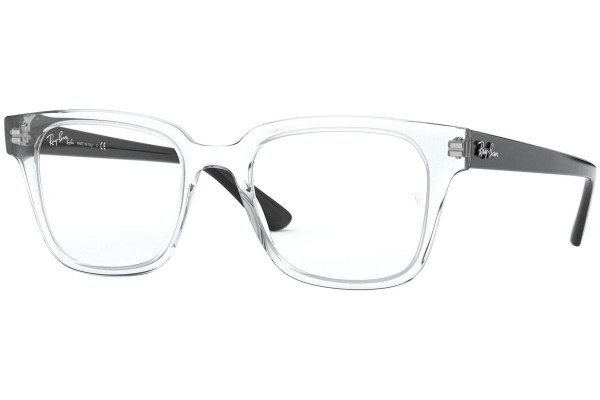 Okulary korekcyjne Ray-Ban RX4323V 5943 Kwadratowe Przezroczyste