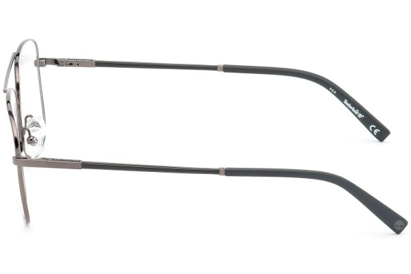 Okulary korekcyjne Timberland TB1671 008 Pilotki (Aviator) Srebrne