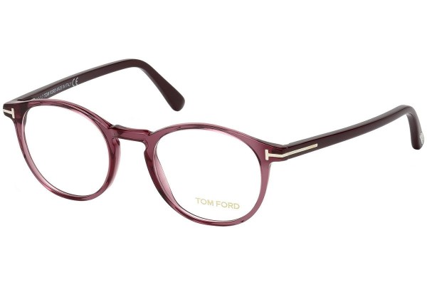 Okulary korekcyjne Tom Ford FT5294 069 Okrągłe Czerwone
