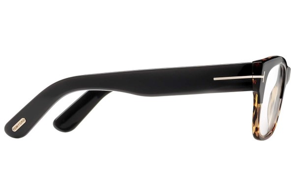 Okulary korekcyjne Tom Ford FT5379 005 Kwadratowe Czarne