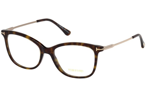 Okulary korekcyjne Tom Ford FT5510 052 Kocie oczy Havana