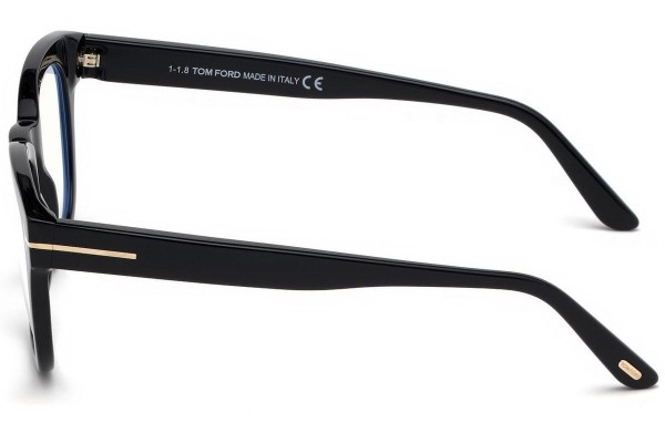 Okulary korekcyjne Tom Ford FT5542-B 001 Kwadratowe Czarne