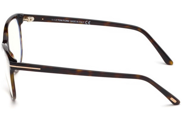 Okulary korekcyjne Tom Ford FT5544-B 052 Kocie oczy Havana