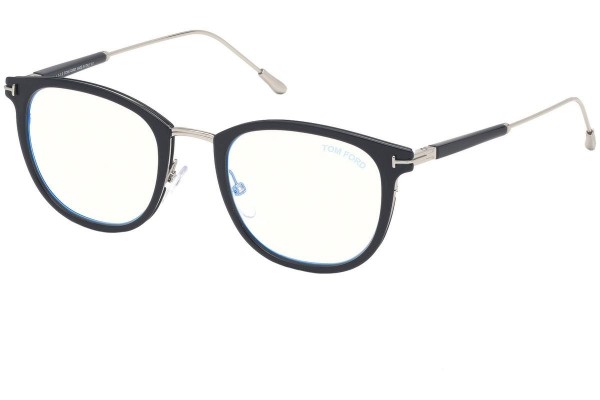 Okulary korekcyjne Tom Ford FT5612-B 090 Kwadratowe Niebieskie