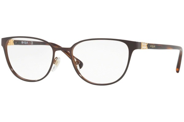Okulary korekcyjne Vogue Eyewear VO4062B 997 Kwadratowe Brązowe