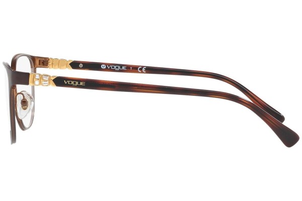 Okulary korekcyjne Vogue Eyewear VO4062B 997 Kwadratowe Brązowe