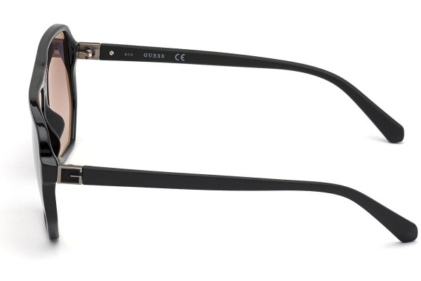 Okulary przeciwsłoneczne Guess GU00003 01Q Pilotki (Aviator) Czarne