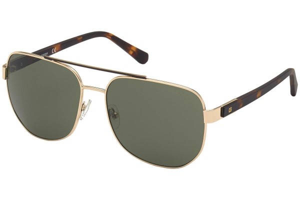 Okulary przeciwsłoneczne Guess GU00015 32N Pilotki (Aviator) Złote