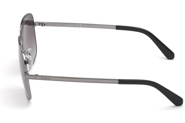 Okulary przeciwsłoneczne Guess GU00026 08B Pilotki (Aviator) Srebrne