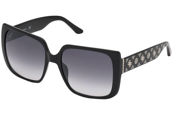 Okulary przeciwsłoneczne Guess GU7723 01B Oversize Czarne