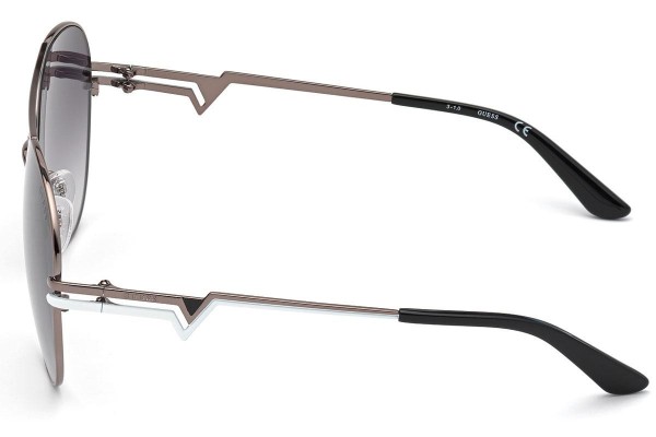 Okulary przeciwsłoneczne Guess GU7735 08B Pilotki (Aviator) Srebrne