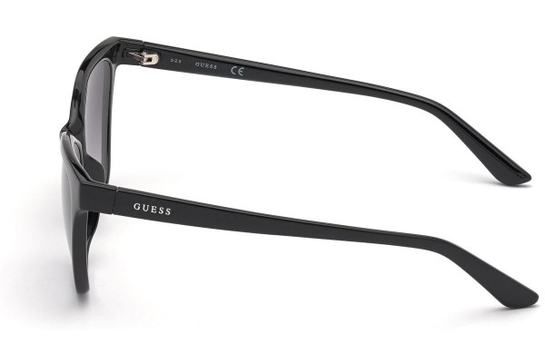 Okulary przeciwsłoneczne Guess GU7777 01C Kocie oczy Czarne