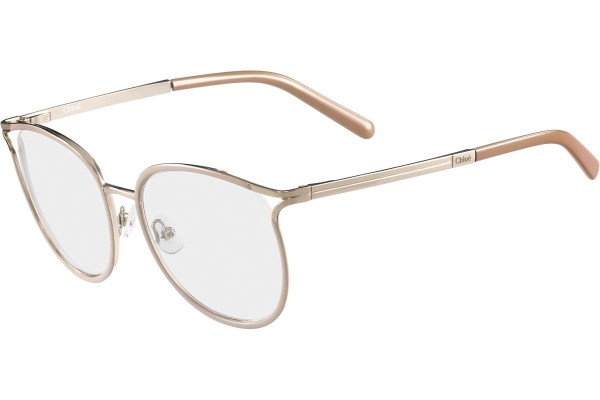 Okulary korekcyjne Chloe CE2126 719 Kocie oczy Złote