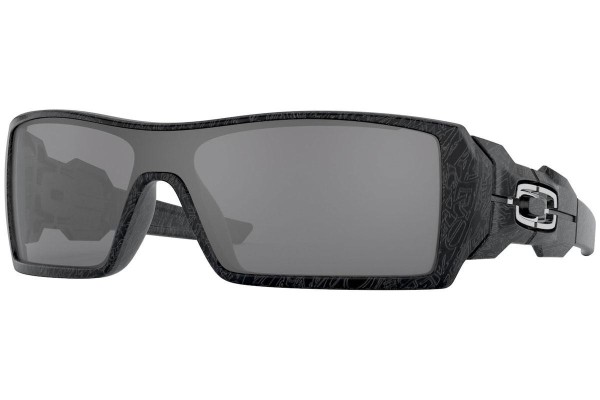 Okulary przeciwsłoneczne Oakley Oil Rig OO9081 24-058 Kwadratowe Czarne