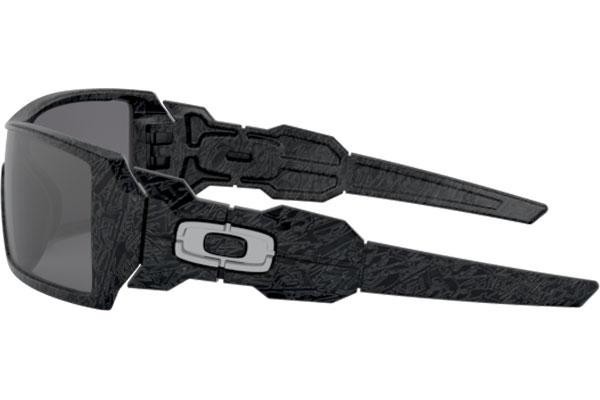 Okulary przeciwsłoneczne Oakley Oil Rig OO9081 24-058 Kwadratowe Czarne