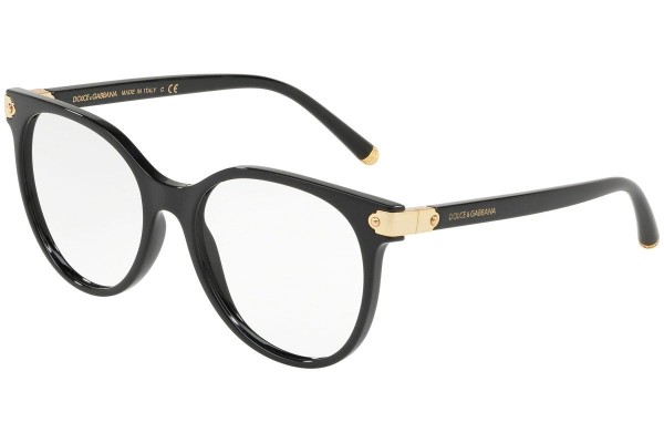 Okulary korekcyjne Dolce & Gabbana DG5032 501 Kwadratowe Czarne
