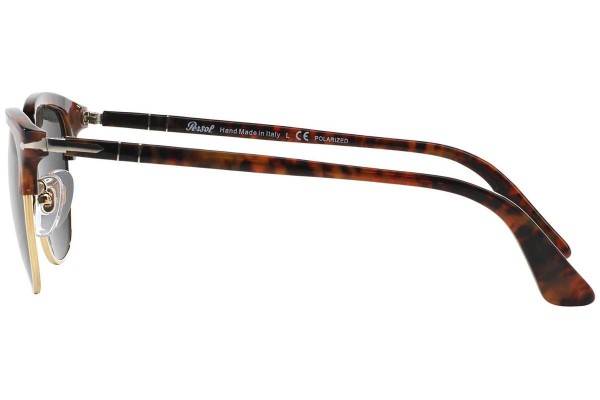 Okulary przeciwsłoneczne Persol Cellor Cellor Series PO3105S 108/58 Polarized Browline Havana