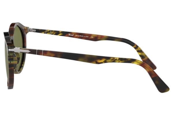 Okulary przeciwsłoneczne Persol Galleria '900 Collection PO3214S 10794E Okrągłe Brązowe