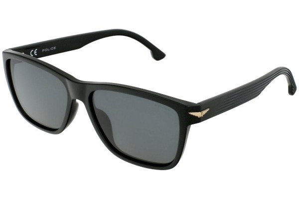 Aurinkolasit Police Tailwind 3 SPLB38E Z42P Polarized Suorakulmainen Musta