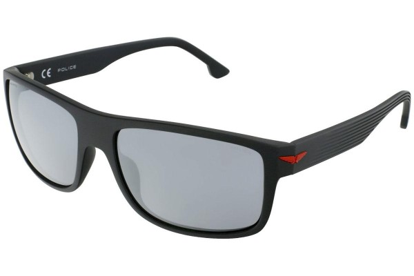 Solbriller Police Tailwind 4 SPLB39E 6VPP Polarized Rektangulær Grå