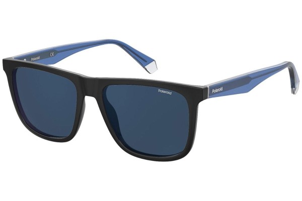 Ochelari de soare Polaroid PLD2102/S/X 0VK/C3 Polarized Pătrați Negri