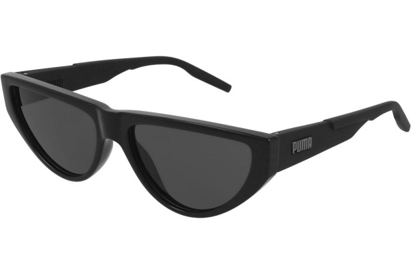 Solbriller Puma PU0316S 001 Cat Eye Sort