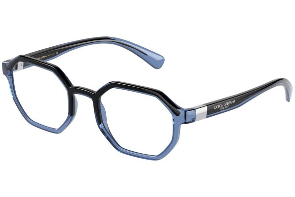 Okulary korekcyjne Dolce & Gabbana DG5068 3258 Nieregularny Niebieskie