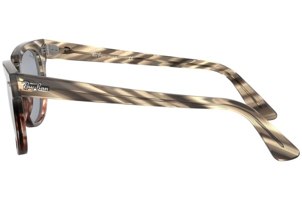 Okulary przeciwsłoneczne Ray-Ban Meteor Striped Havana RB2168 1254Y5 Kwadratowe Brązowe