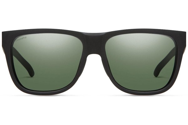Okulary przeciwsłoneczne Smith LOWDOWN2 003/L7 Polarized Kwadratowe Czarne