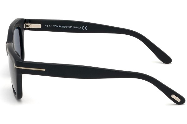 Okulary przeciwsłoneczne Tom Ford Snowdon FT0237 05V Kwadratowe Czarne