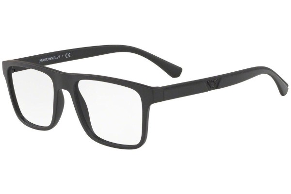 Okulary korekcyjne Emporio Armani EA4115 58011W Kwadratowe Czarne