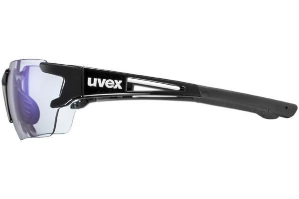 Okulary przeciwsłoneczne uvex sportstyle 803 race vm small Black S1-S3 Prostokątne Czarne