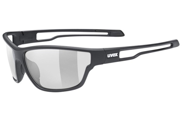 Ochelari de soare uvex sportstyle 806 v Black Mat S1-S3 Dreptunghiulari Negri