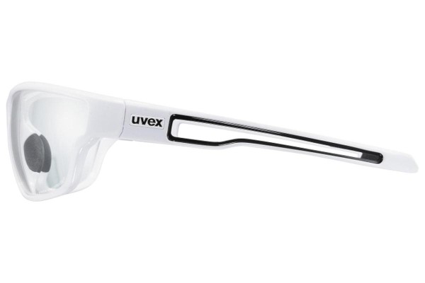 Okulary przeciwsłoneczne uvex sportstyle 806 v White S1-S3 Prostokątne Białe