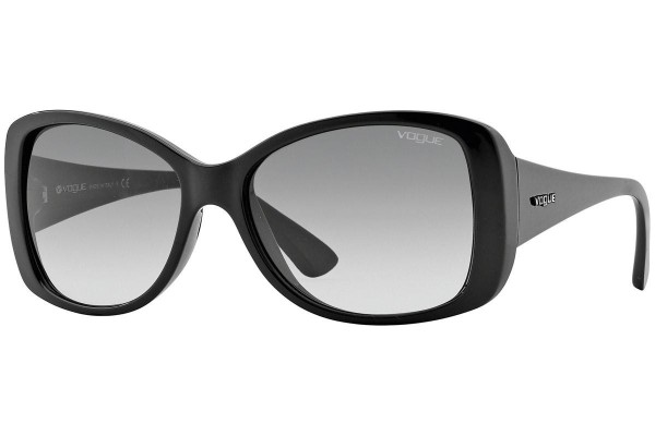 Okulary przeciwsłoneczne Vogue Eyewear Light and Shine Collection VO2843S W44/11 Oversize Czarne