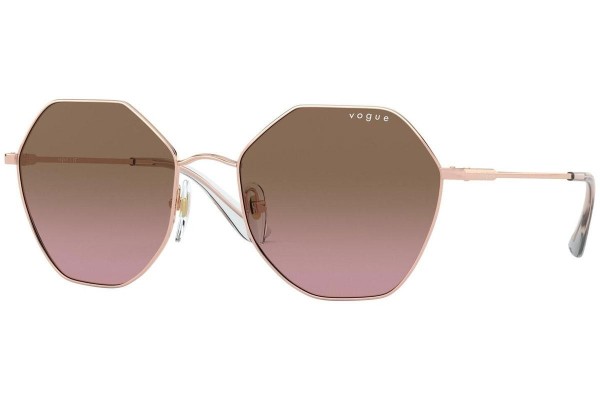 Okulary przeciwsłoneczne Vogue Eyewear VO4180S 507514 Okrągłe Złote