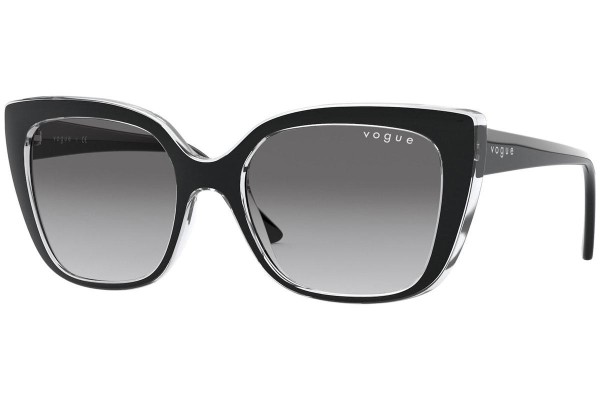 Okulary przeciwsłoneczne Vogue Eyewear VO5337S 283911 Kocie oczy Czarne