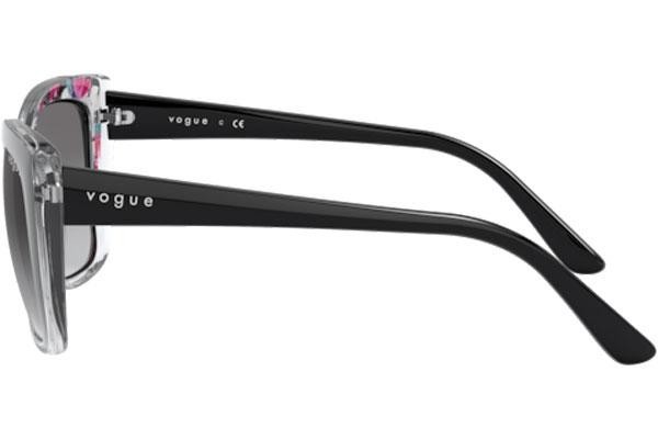 Okulary przeciwsłoneczne Vogue Eyewear VO5337S 283911 Kocie oczy Czarne