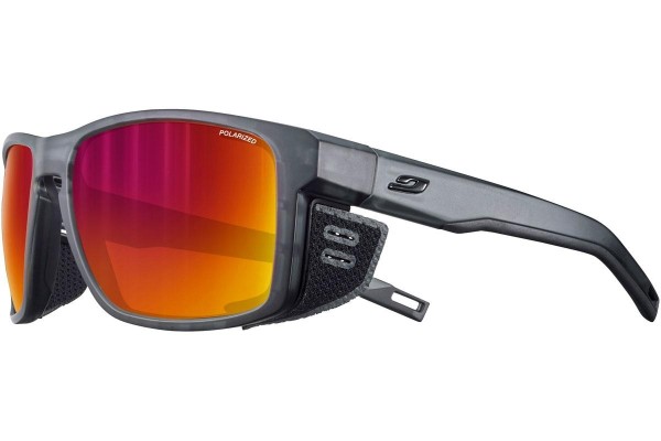 Okulary przeciwsłoneczne Julbo Shield J506 9414 Polarized Prostokątne Czarne