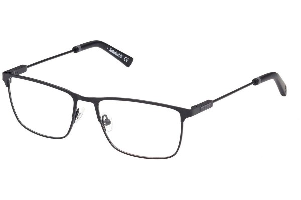 Okulary korekcyjne Timberland TB1736 002 Prostokątne Czarne